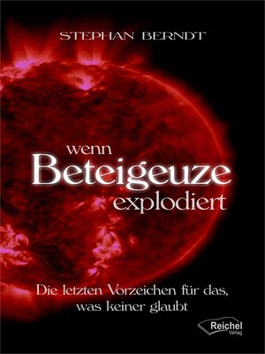 cover image of Wenn Beteigeuze explodiert